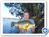 3KG Golden Perch for Steve Incledon. 